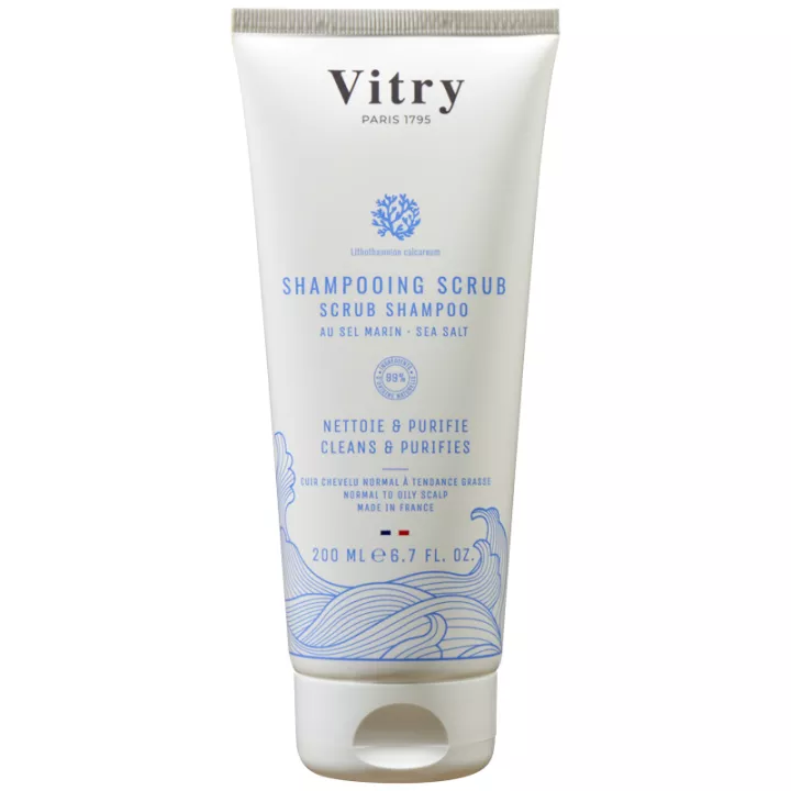 Vitry Les Essentiels Shampooing Scrub au Sel 200 ml