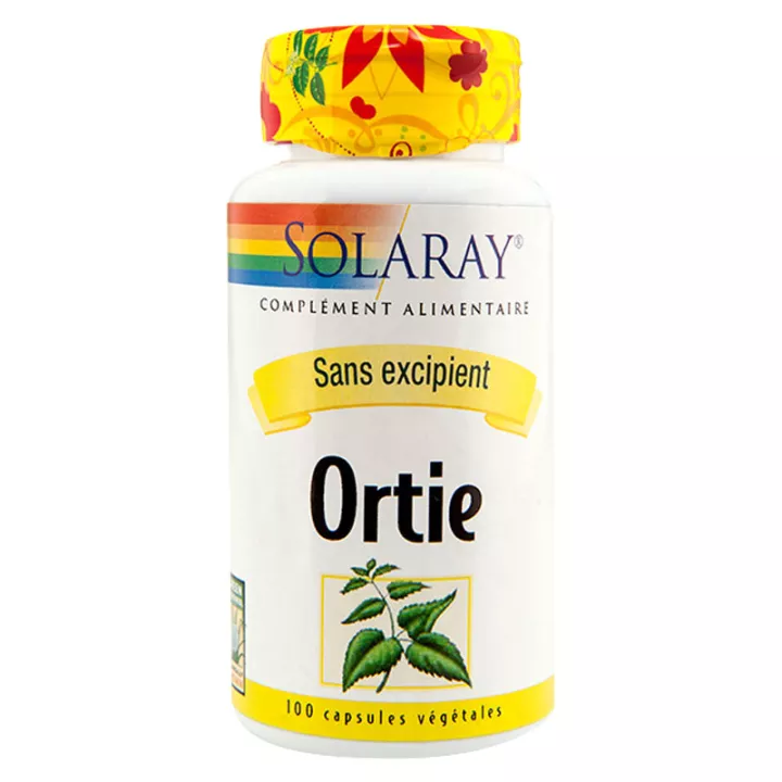 Solaray Ortie Sans Excipient 450 mg 100 gélules