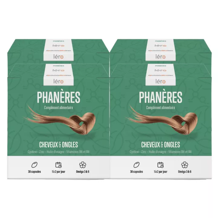 Léro Phanères Cheveux & Ongles capsules