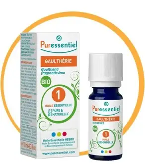 GAULTHÉRIE Huile Essentielle BIO (10 ml) Puressentiel