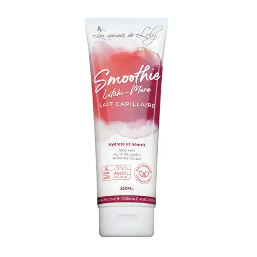 Les Secret de Loly -  Lait Capillaire Smoothie Litchi Mûre - 250 ml