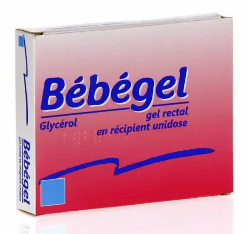 Bébé gel Bébégel Lavements Nourrissons Boîte de 6 récipients unidoses