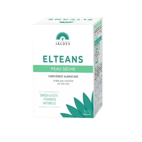 ELTEANS Peau Sèche Nutrition de la peau (60 capsules)