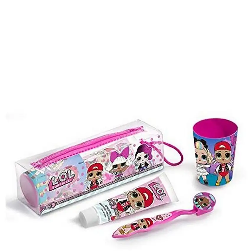 LOL Trousse Dentifrice, Gobelet & Brosse à Dents