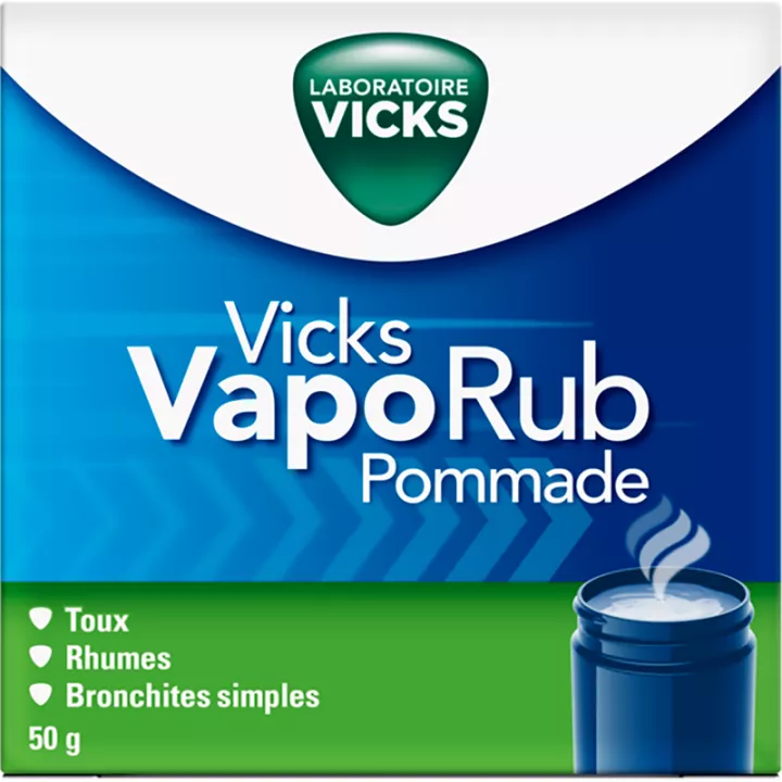 Vicks Vaporub Rhume inhalation POT 50G