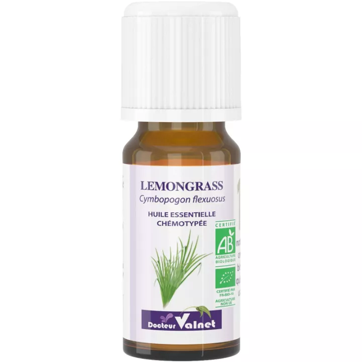 Dr Valnet Huile Essentielle Bio Lemongrass 10 ml