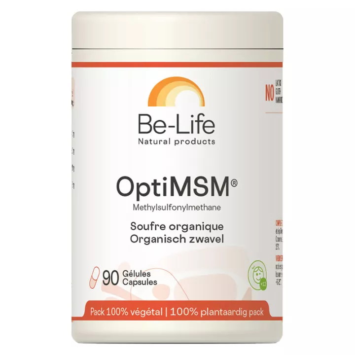 Be-Life OptiMSM Soufre Organique 90 gélules