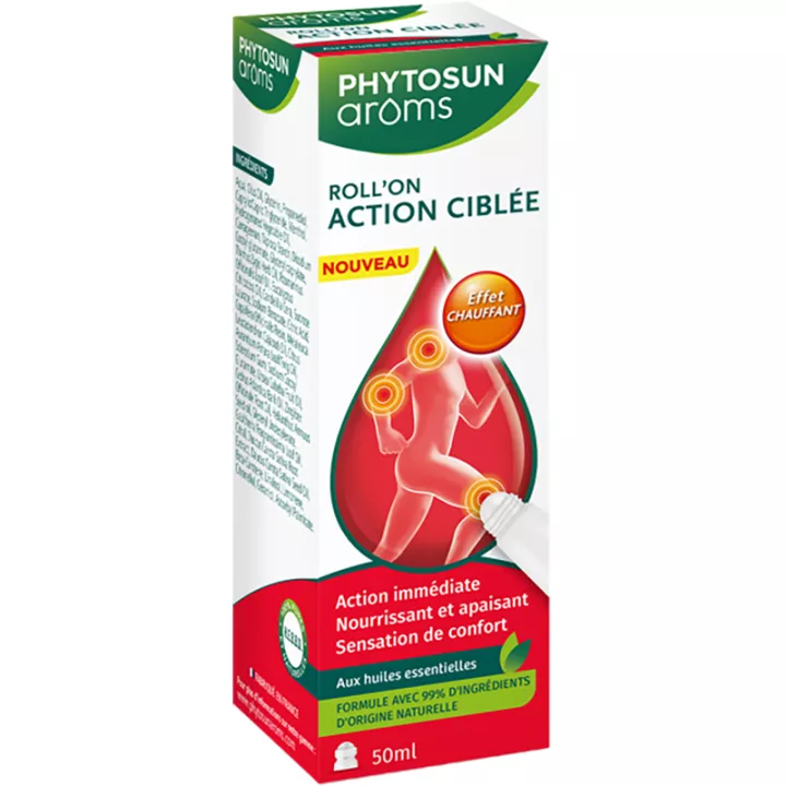 Phytosun Aroms Roll-On Action Ciblée Articulations et Muscles 50 ml