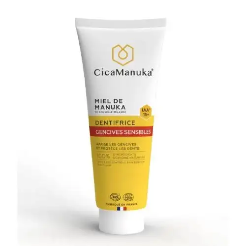 CicaManuka - Dentifrice Gencives Sensibles BIO -75ml