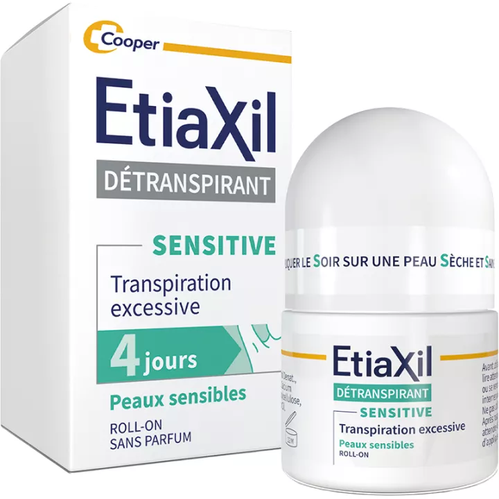 Etiaxil Détranspirant Sensitive Transpiration Excessive 15 ml