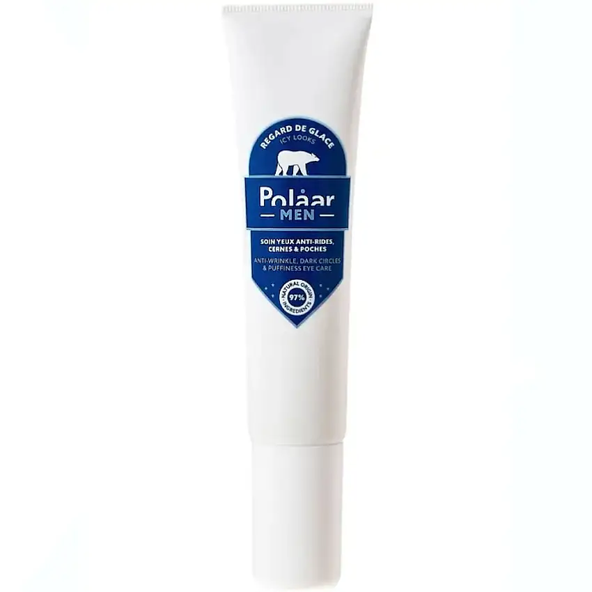 Polaar Men Soin Yeux Anti-Rides, Cernes & Poches au Ginseng de Sibérie 15 ml