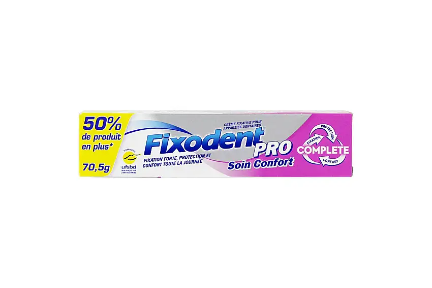 Fixodent Pro Compl Soin Conf70G