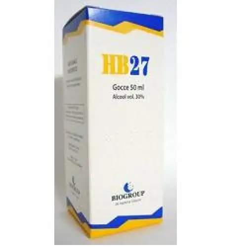 Biogroup Hb 27 Contradol Remède Homéopathique 50 ml