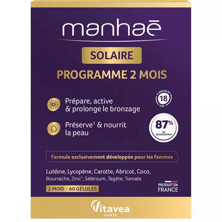 Vitavea Manhaé Solaire 60 Gélules