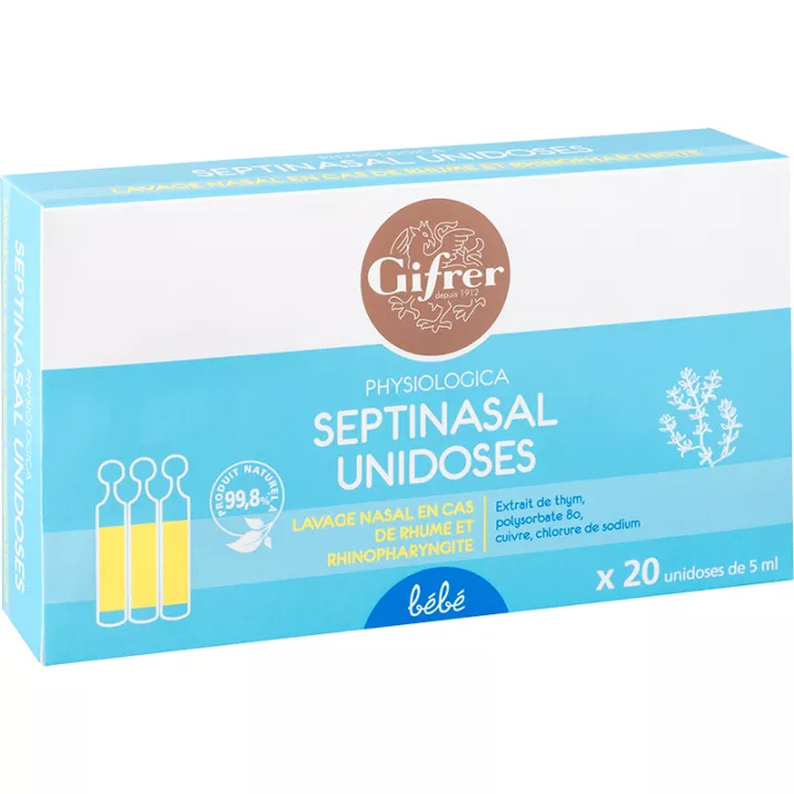 Gifrer Physiologica Septinasal 20 unidoses 5 ml