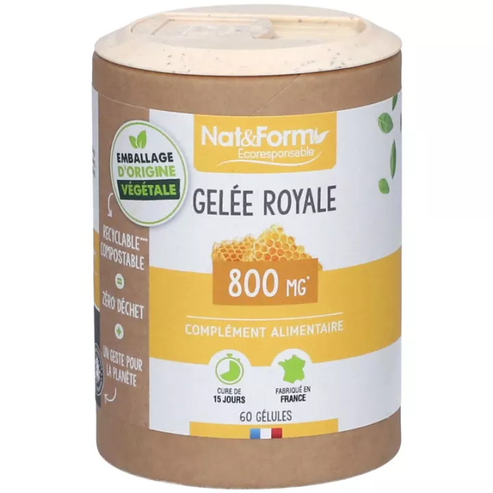 Nat & Form Gelee Royale 60 Gélules Eco
