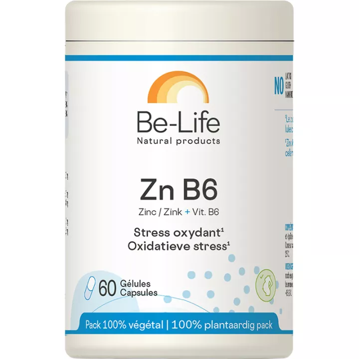 Be-Life Zn B6 Stress Oxydatif 60 gélules