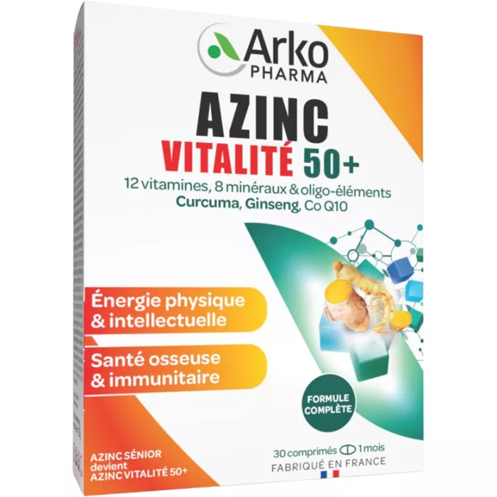 Arkopharma Azinc Vitalité 50+