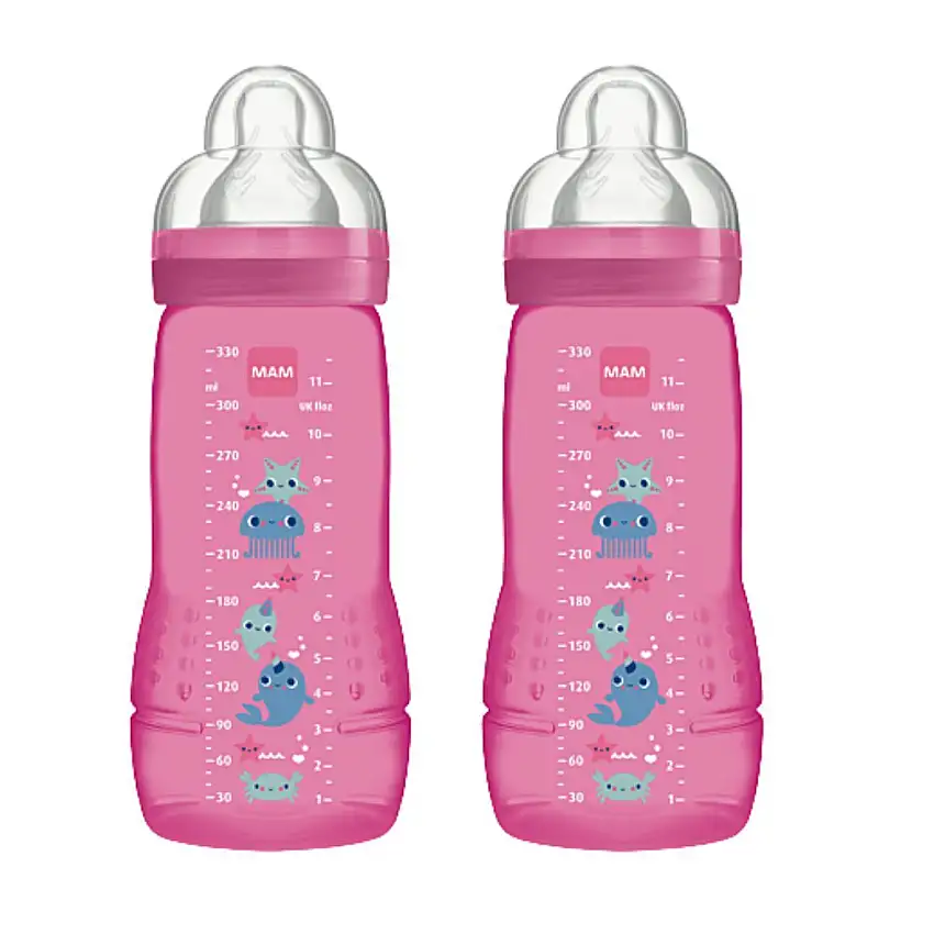 Bib Mam E Activ Fill Deb X 330Mlx2