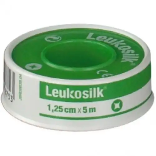 Bsn Medical Patch Leukosilk Sur Bobine Prêtable 1,25cm x 5m
