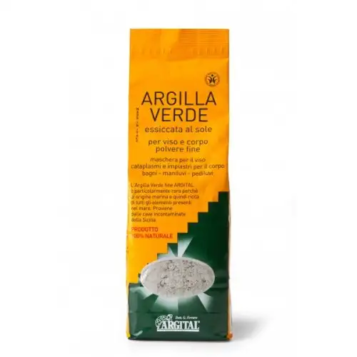 Argital Argile Verte Séchée Au Soleil Pour Le Visage Et Le Corps Poudre Fine 2500g