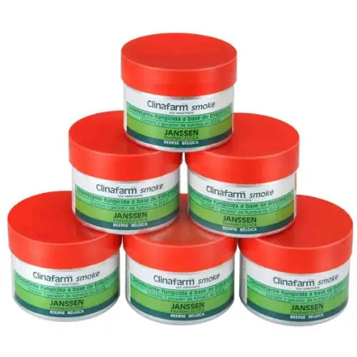 Janssen Clinafarm Bougies à fumée Fumiganti 6 pièces