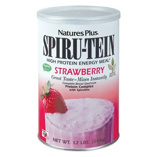 Complément Alimentaire Nature's Plus Spiru-Tein Fraise 544g