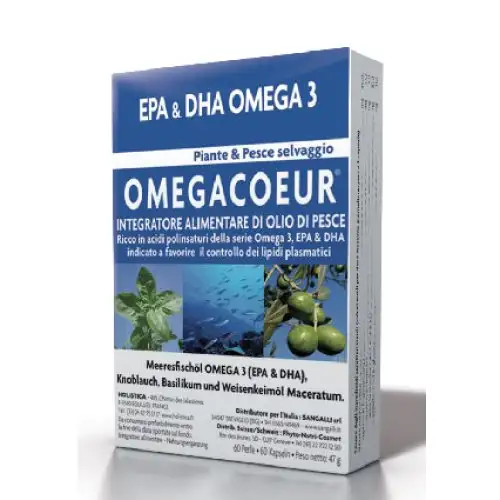 Holistica Omégacoeur 60 Caps