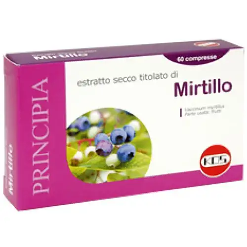 Kos Extrait Sec de Myrtille Complément Alimentaire 60 Comprimés de 22,2 g