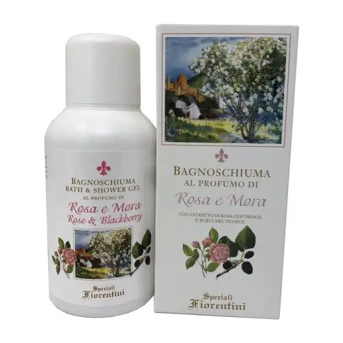 Apothecaries Fiorentini Gel Douche Rose Et Mûre 250 ml