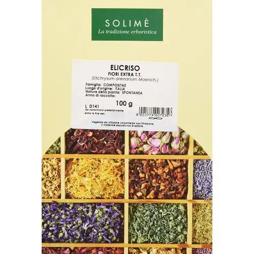 Solimè Elicriso Extra Tisane Fleurs Coupées 100g