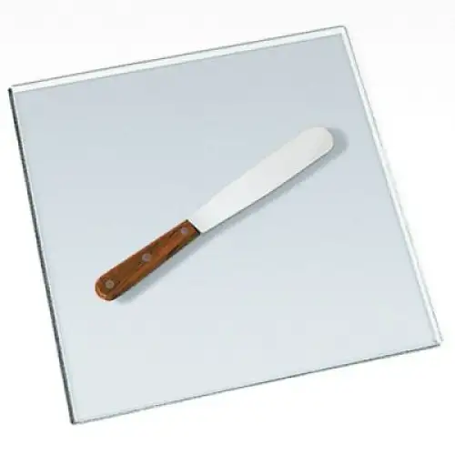 Spatule Inox Sécurité Pour Onguents 14cm