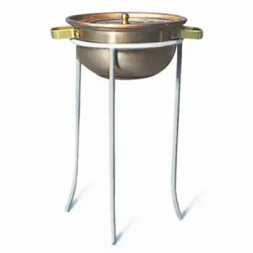 Bain-marie en cuivre de sécurité complet avec support d'instrument obligatoire FU