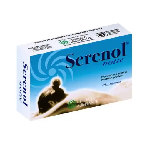 BioBotanicals Plant Energy Serenol Nuit Complément Alimentaire 40 Comprimés