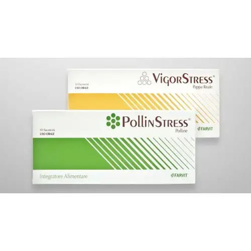 Farvit Pollinstress Pollen 10 Ampoules