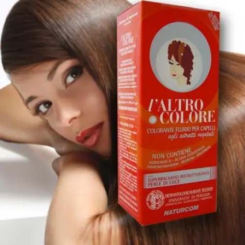 L'Altro Colore Teintures naturelles sans ammoniaque ni eau oxygénée Ton brun M 2/1