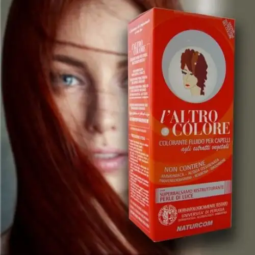 L'Altro Colore Teintures naturelles sans ammoniaque ni peroxyde Acajou clair 3/0