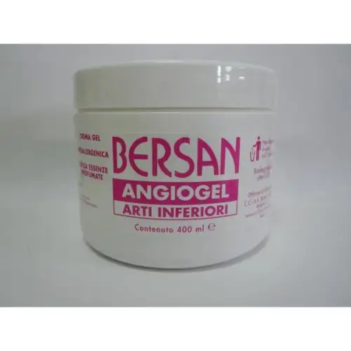 Bersan Angiogel Gel Crème Jambes 400 ml