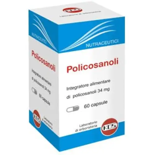 Kos Policosanoli Complément Alimentaire 60 Gélules Végétales