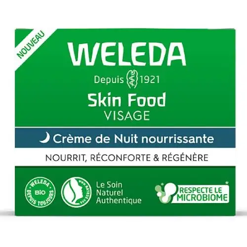 WELEDA - Crème de Nuit Nourissante BIO Skin Food - 40ml