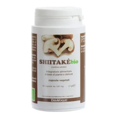 Erbavoglio Shiitaké Bio Complément Alimentaire 90 Gélules