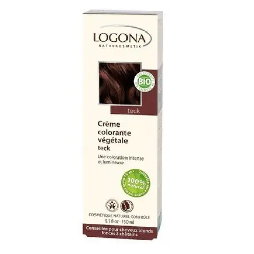 Logona Teak Crème Colorante Végétale 150ml