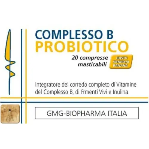 Gmg B Complex Complément Alimentaire Probiotique 20 Comprimés