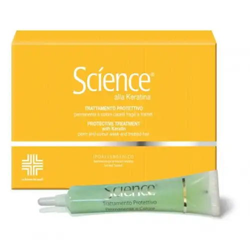 SedaComplex® Science Protectrice à la Kératine Permanente et à la Couleur - Cheveux Fragilisés et Traités 5 Tubes de 15ml