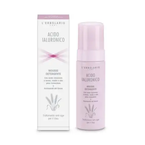 L'Erboilario Acide Hyaluronique Mousse Nettoyante 150 ml