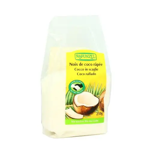 Flocons de Coco Raiponce issus de l'Agriculture Biologique 250g