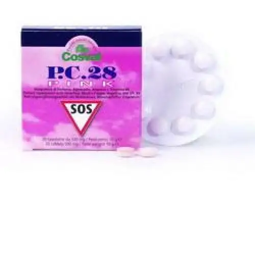 Cosval Pc 28 Rose Complément Alimentaire 20 Comprimés