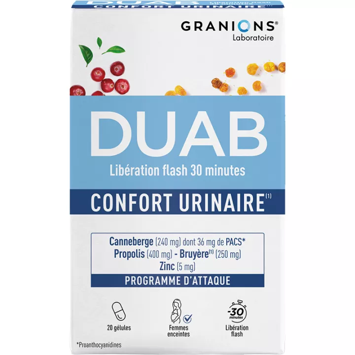 Duab Confort Féminin Granions gélules