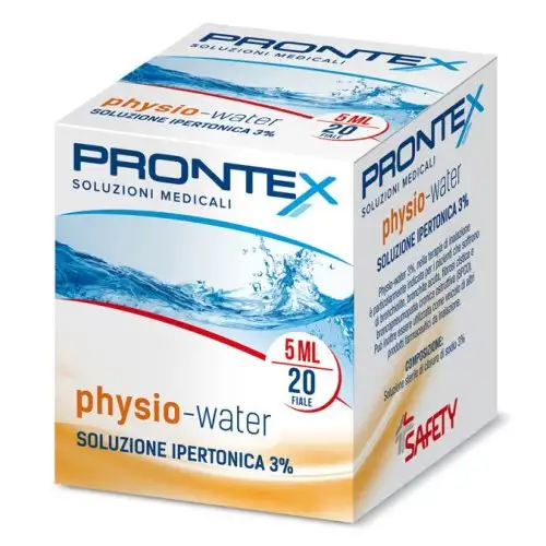 Safaty Orontex Physio-Eau Solution Hypertonique 20 Ampoules De 5 ml