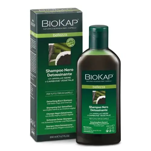 Biokap Black Shampooing Détox 200 ml